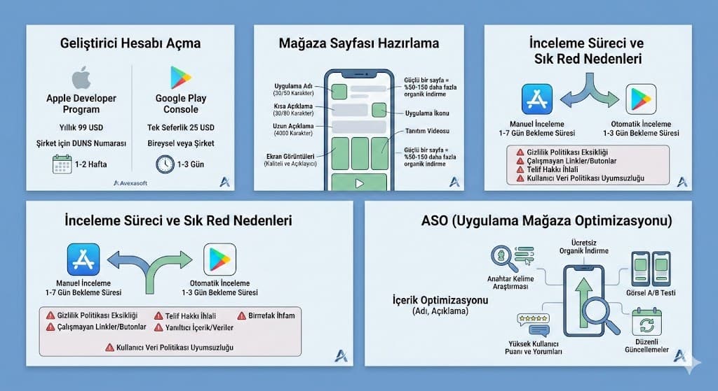 ASO uygulama mağazası optimizasyonu anahtar kelime stratejisi