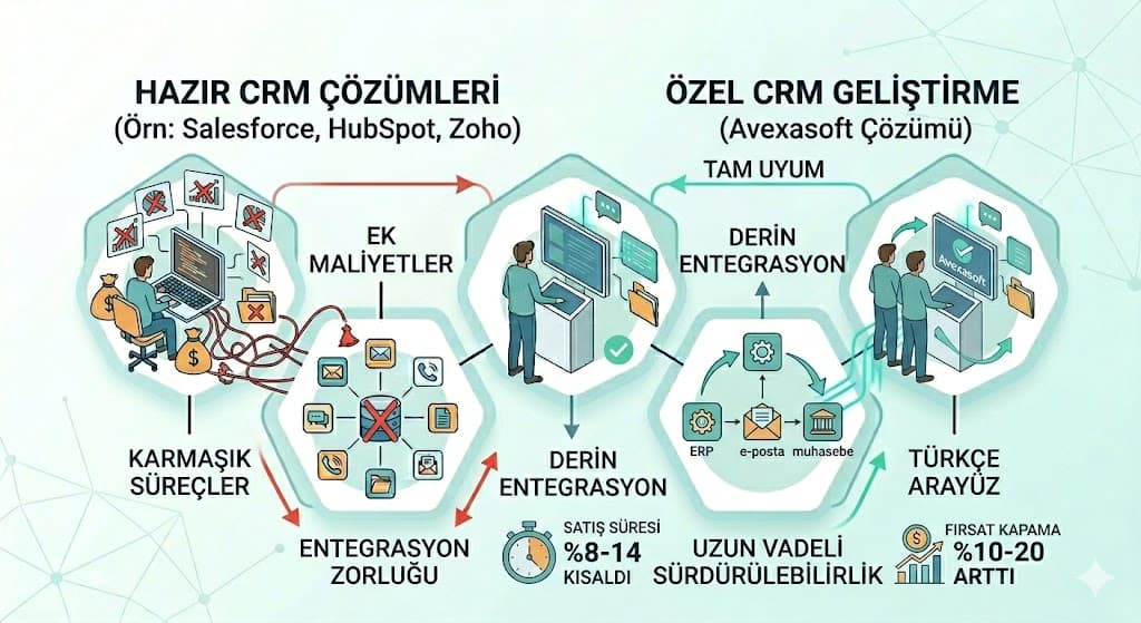 CRM nedir satış ekibini güçlendiren özellikler sektörel örnekler ve başarı hikayeleri