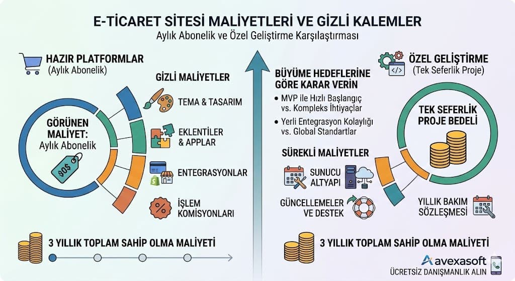 E-ticaret projesinde bütçe optimizasyonu ve uzun vadeli tasarruf stratejileri