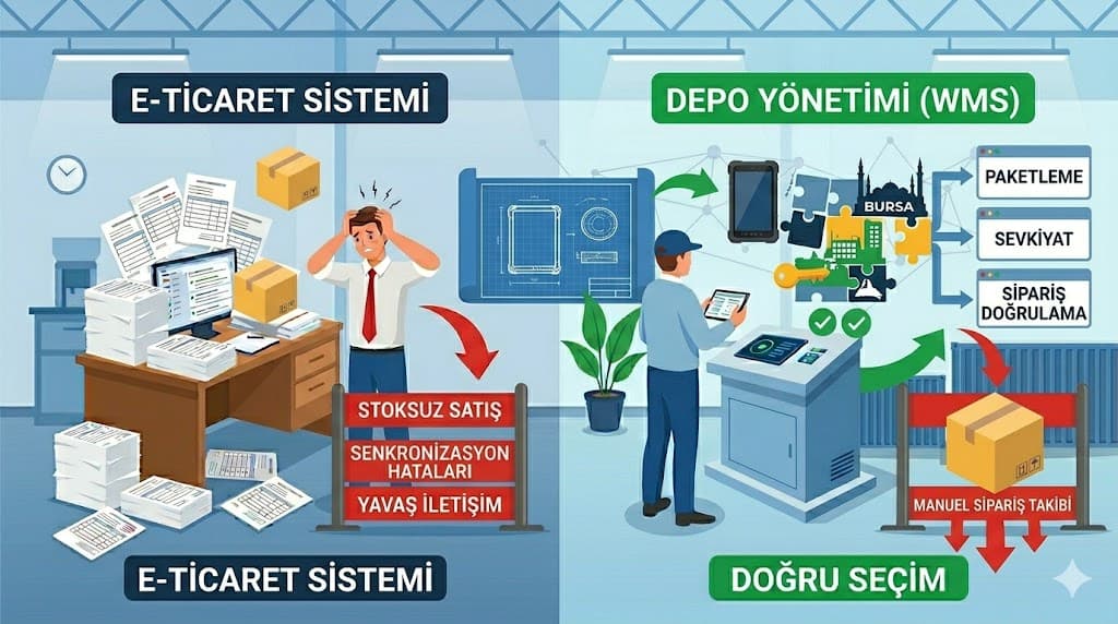 E-ticaret stok yönetimi otomasyonu sonuçları