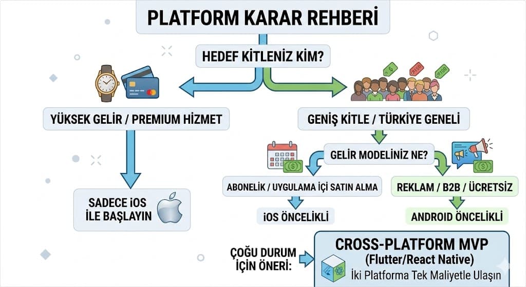 iOS ve Android küresel pazar payı ve kullanıcı profili karşılaştırması