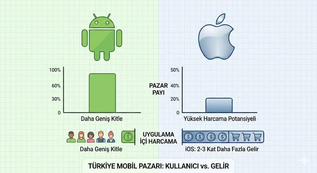 Cross-platform React Native ve Flutter ile native uygulama geliştirme seçim rehberi