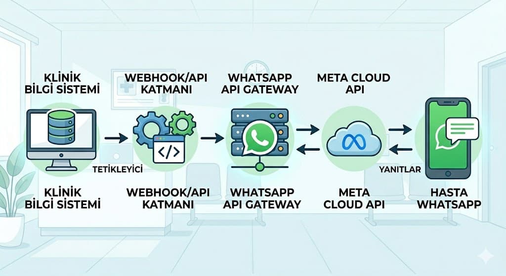 klinik whatsapp otomasyonu faydaları