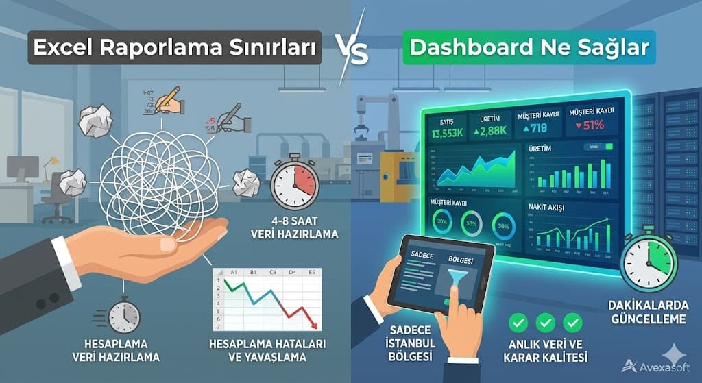 kobi veri analitigi neden onemli excel sinirlari