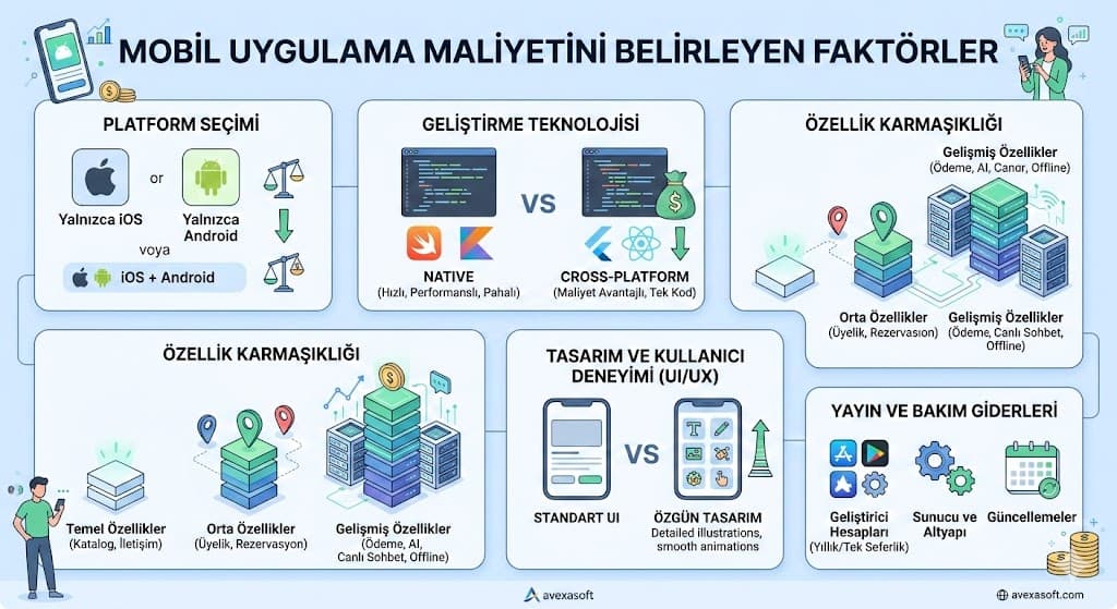 Native ve cross-platform uygulama geliştirme maliyet ve süre fark analizi
