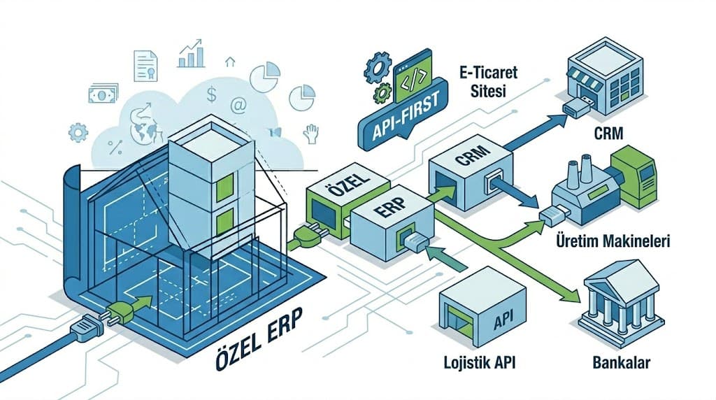 Özel ERP ve hazır ERP karşılaştırması KOBİ'ler için destek ve güncelleme politikaları