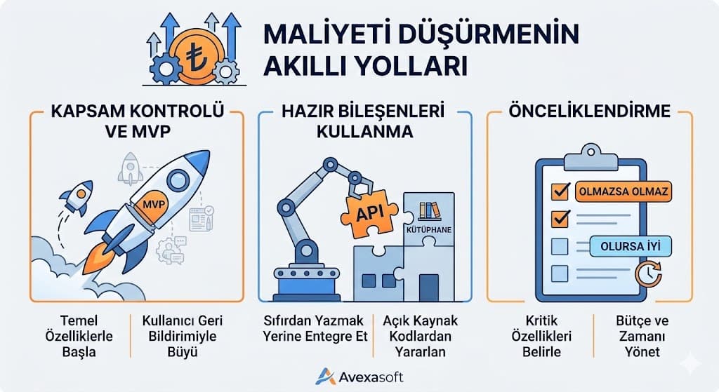 Özel yazılım yatırım geri dönüşü ROI hesaplama ve verimlilik analizi
