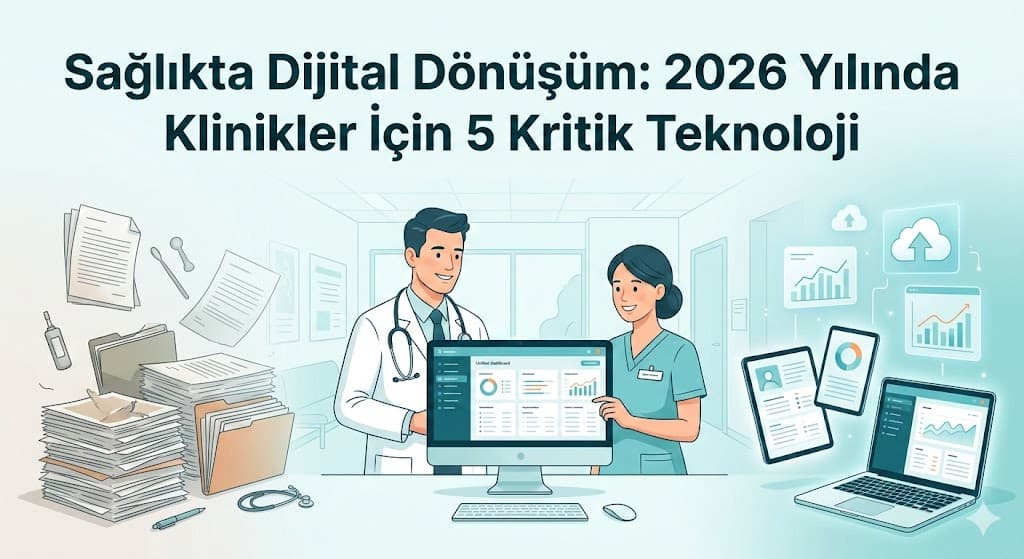 kağıtsız klinik bulut tabanlı hasta kayıt sistemi dijital arşiv