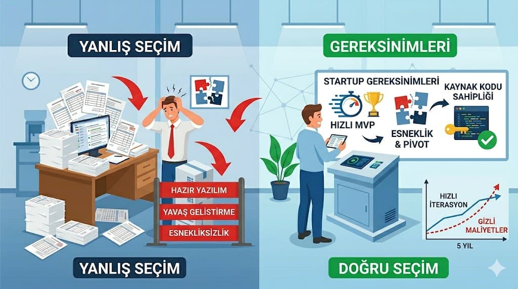 Startup için doğru yazılım firması seçme kriterleri nda ve gizlilik anlaşması önemi
