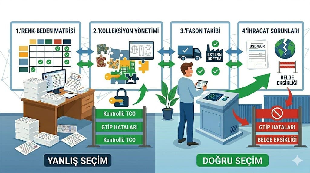 Tekstil Sektörünün ERP İhtiyaçları