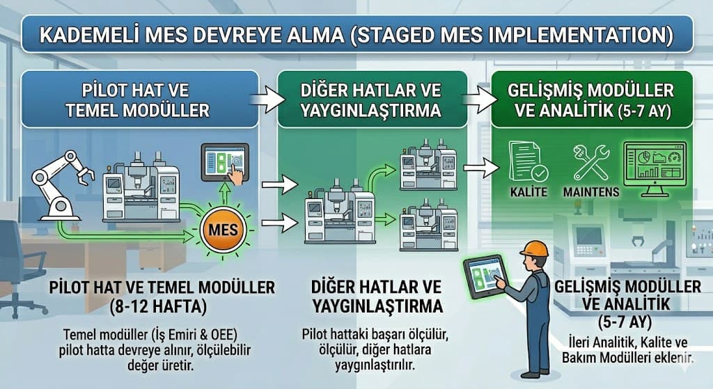 hazır vs özel üretim takip yazilimi karsilastirmasi maliyet esneklik destek