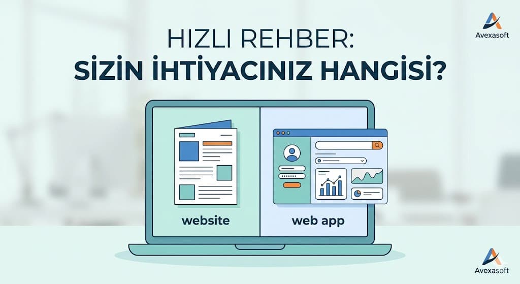 web sitesi vs web uygulaması