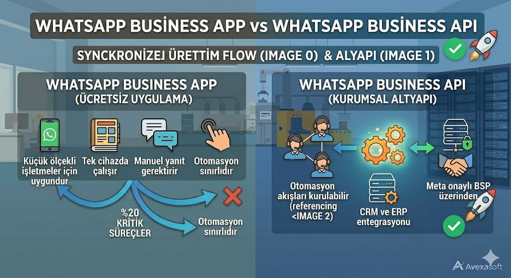 whatsapp business app vs api