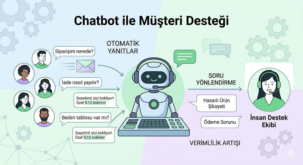 sepet terk hatirlatma whatsapp