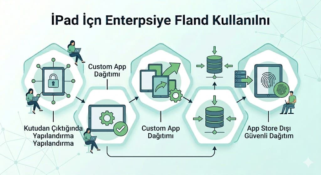 iPad iş uygulamaları saha ekipleri için native çözümler envanter sayım uygulaması özellikleri