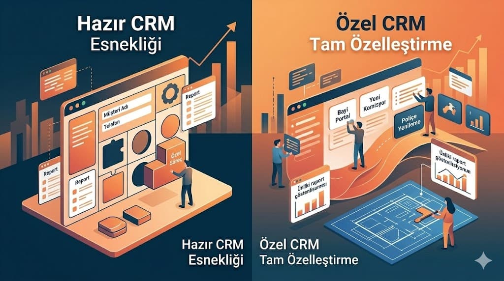 CRM yazılımı temel işlevler müşteri yönetimi satış takibi ve raporlama